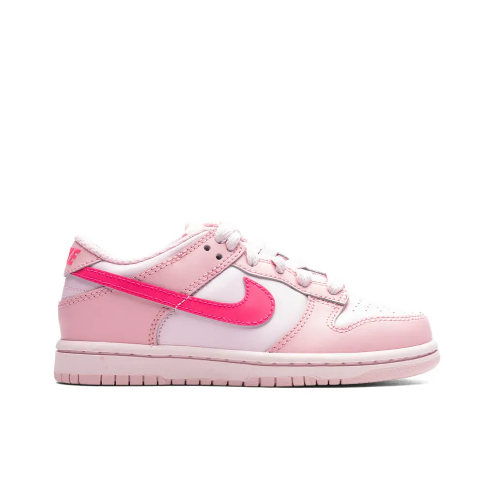 Dunk Low (PS) - Med Soft Pink/Pink Foam/Hyper Pink