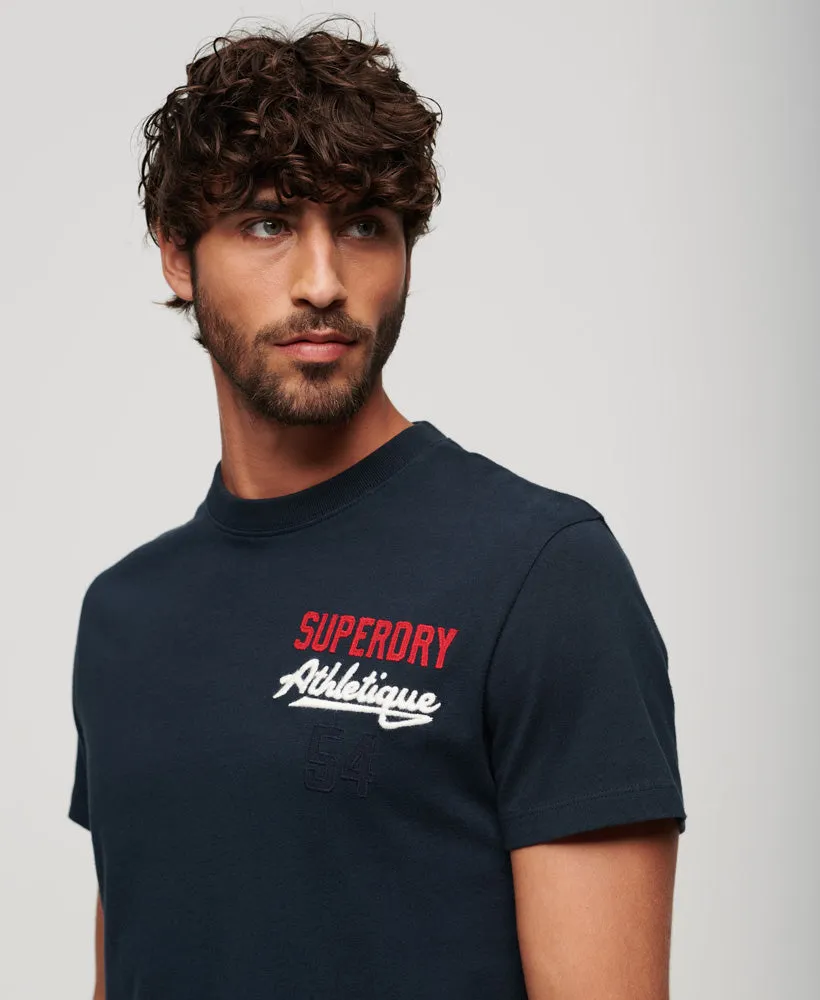 Embroidered Superstate Athletic Logo T-Shirt | Eclipse Navy