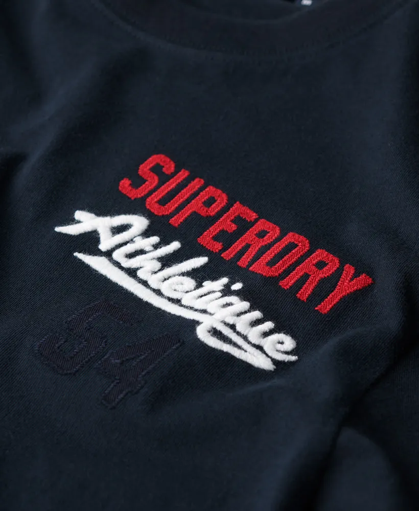 Embroidered Superstate Athletic Logo T-Shirt | Eclipse Navy