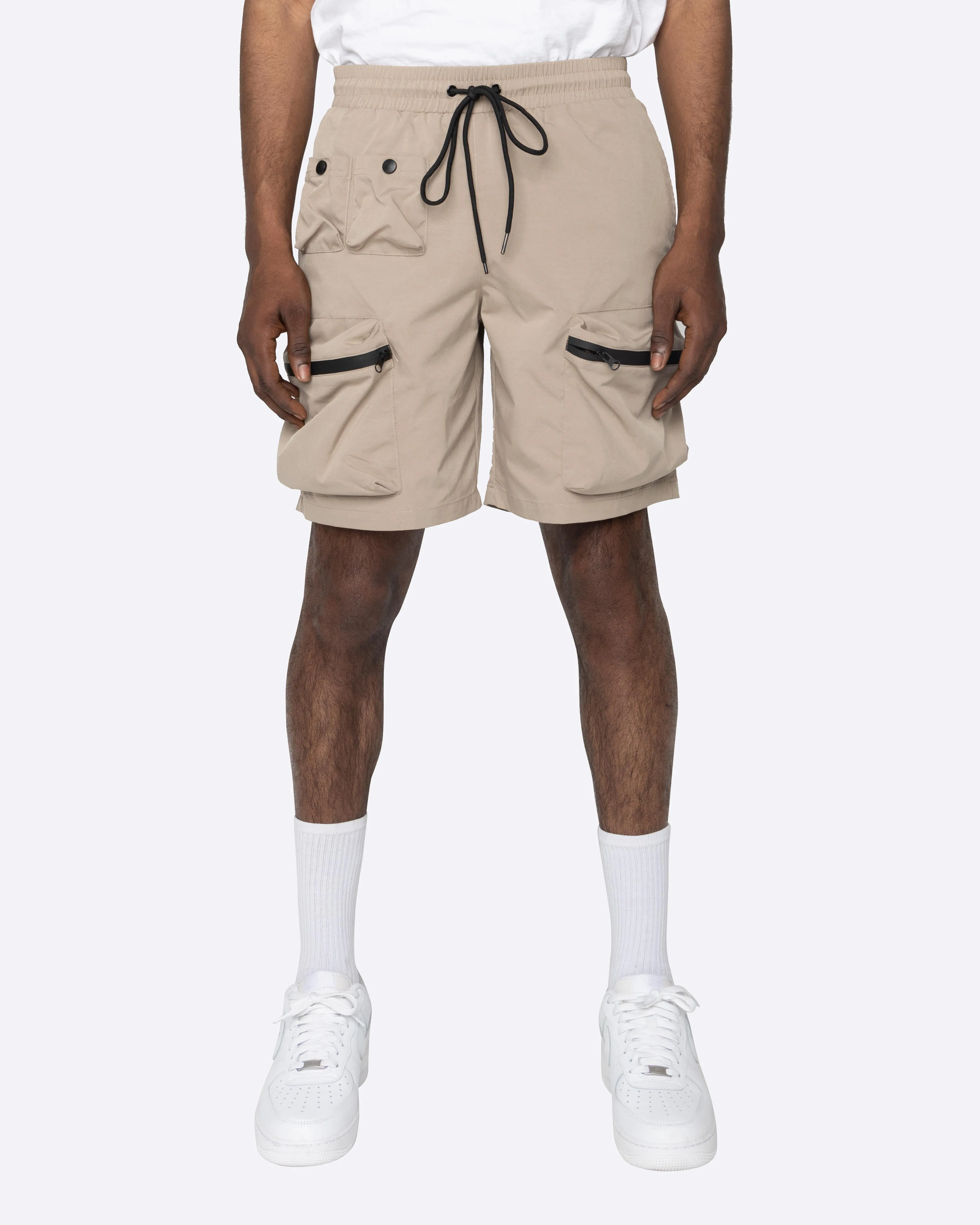 EPTM COMBAT CARGO SHORTS-KHAKI