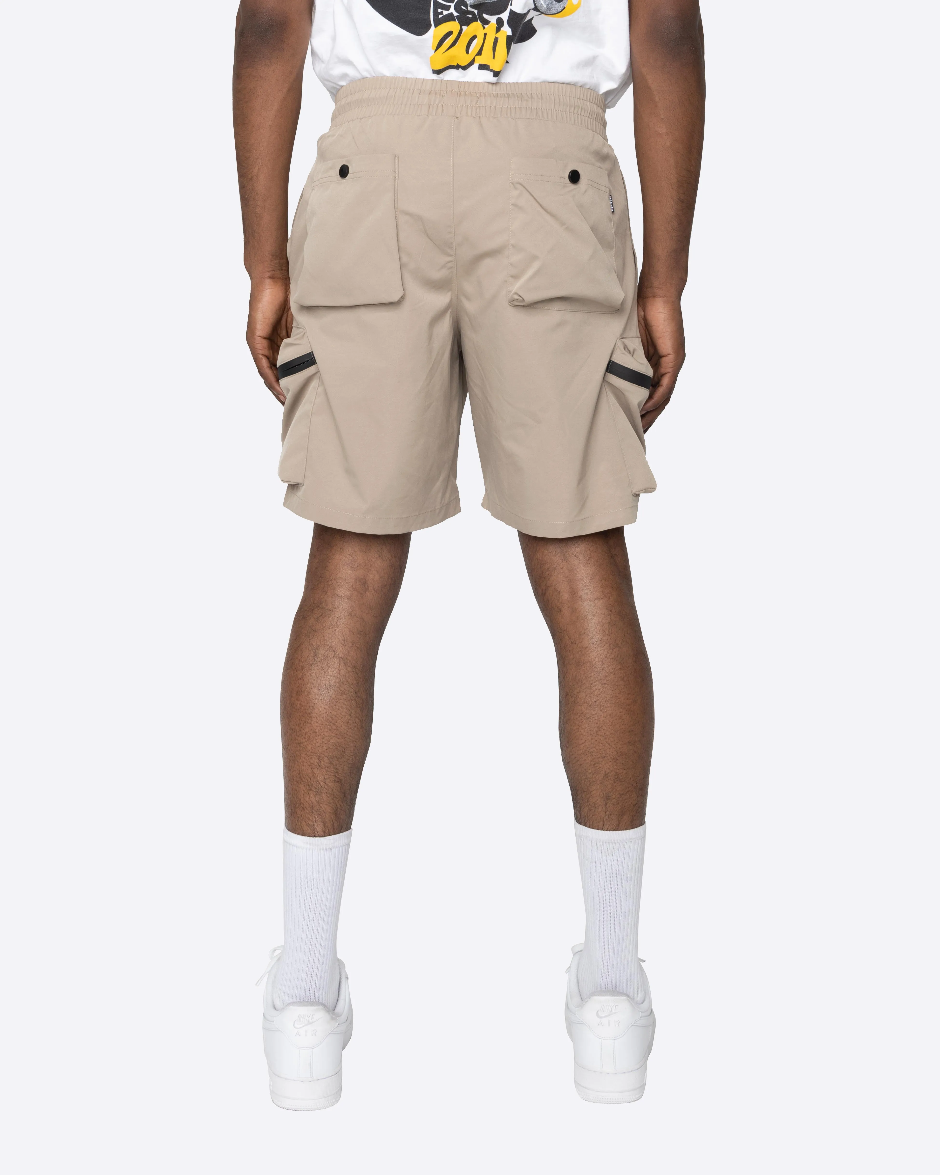 EPTM COMBAT CARGO SHORTS-KHAKI