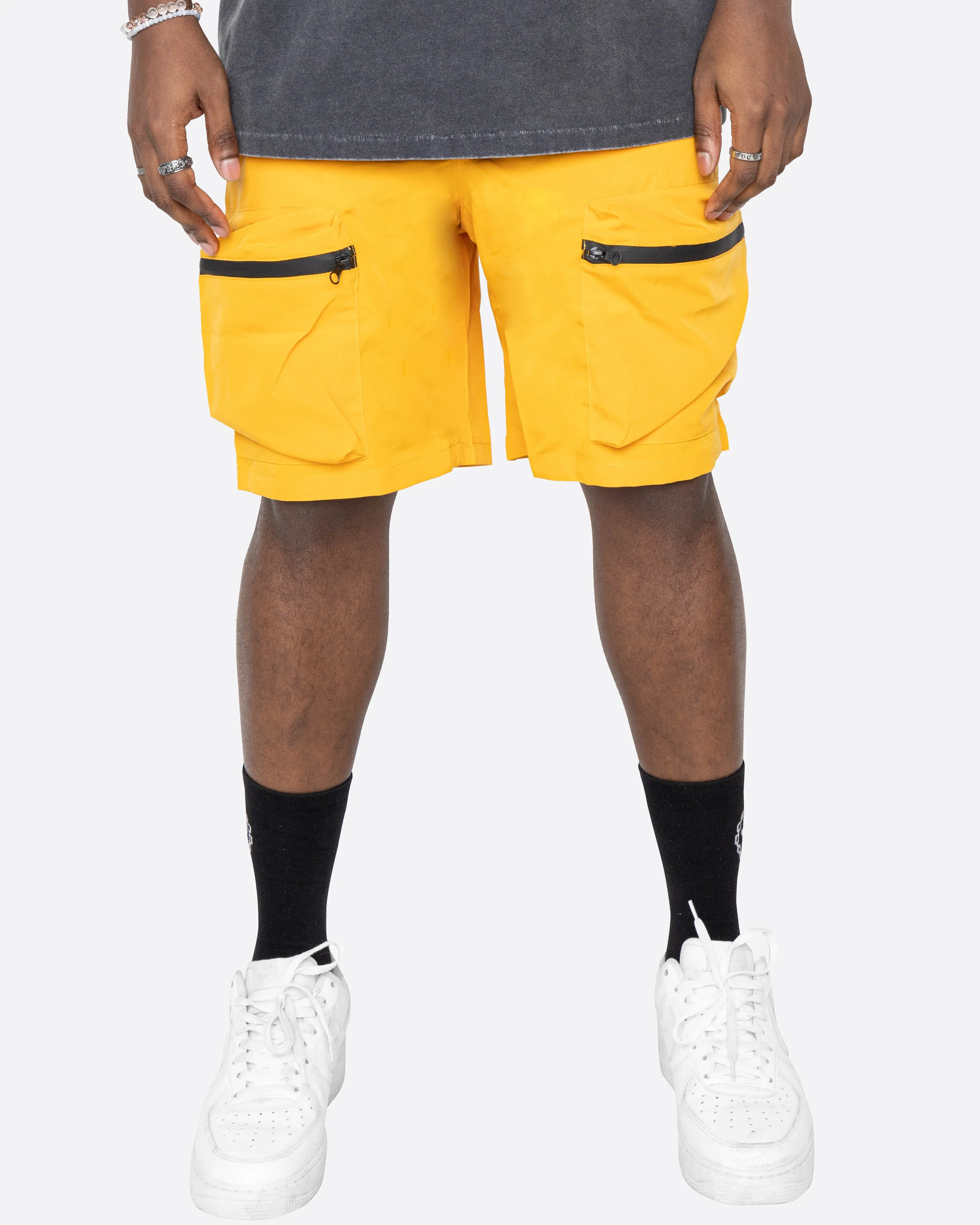 EPTM COMBAT CARGO SHORTS-MUSTARD