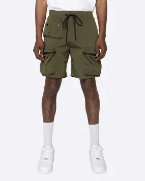 EPTM COMBAT CARGO SHORTS-OLIVE