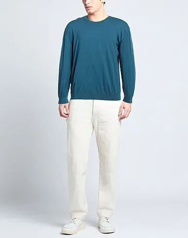 Ermenegildo Zegna  |Crew Neck Pullovers Long Sleeves Plain Oversized Luxury