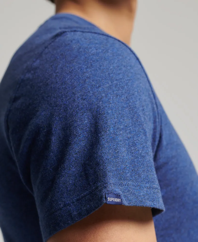 Essential T Shirt | Bright Blue Marle