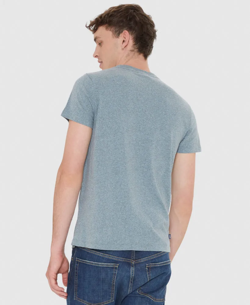 Essential T Shirt | Coastal Blue Grit