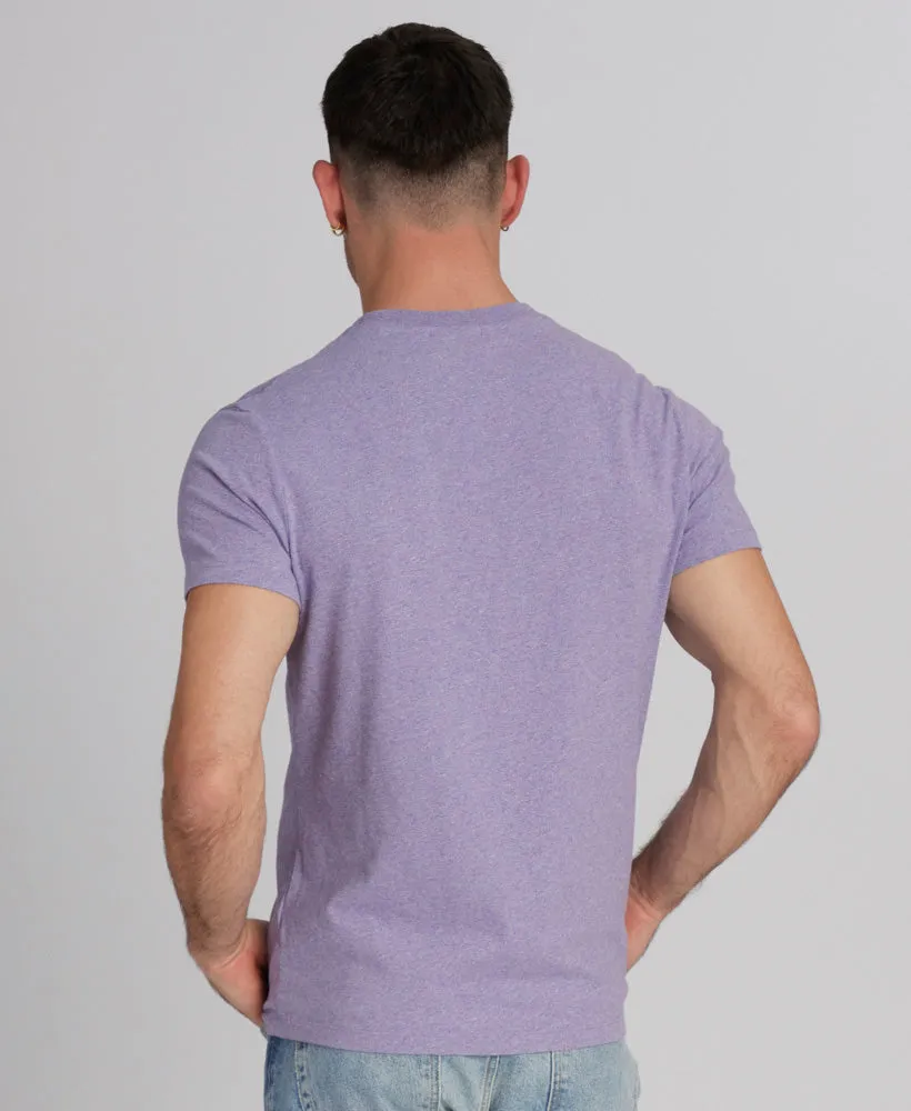 Essential T Shirt | Iris Purple Marle