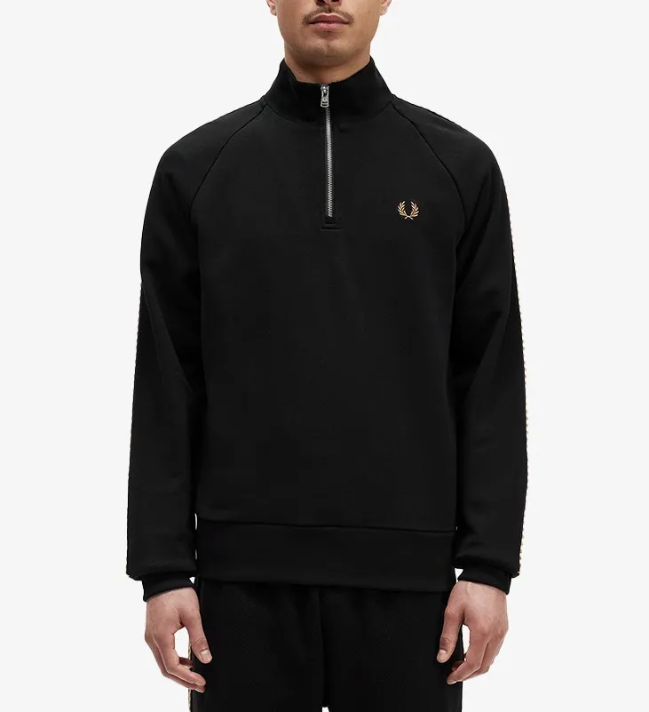 FRED PERRY  |Unisex Henry Neck Street Style Long Sleeves Plain Cotton