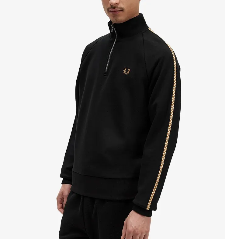 FRED PERRY  |Unisex Henry Neck Street Style Long Sleeves Plain Cotton