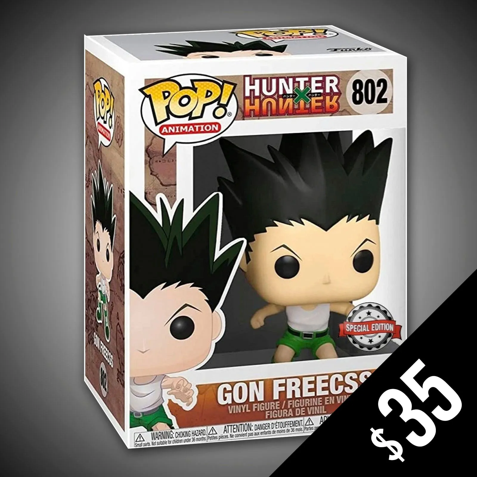 Funko Pop! Hunter X Hunter: Gon Freecss #802