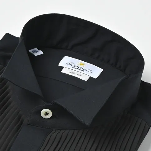 GIANNETTO  |Long Sleeves Plain Cotton Handmade Logo Shirts