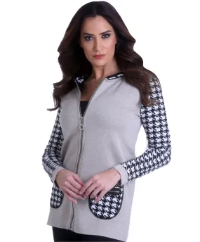 Houndstooth Cardigan