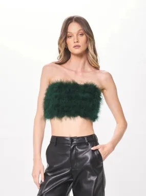 HUNTER FEATHERED TOP