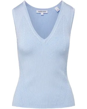 Ice Blue Knit Sid Tank