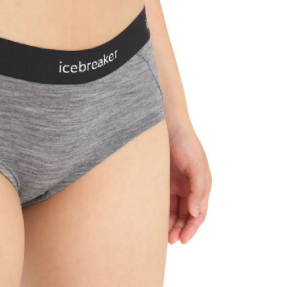 icebreaker Merino Undergarment Women's Sprite Hot Pants - Tempo, Flux Green