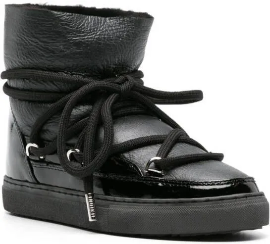 Inuikii Classic Sneaker lambskin boots Black