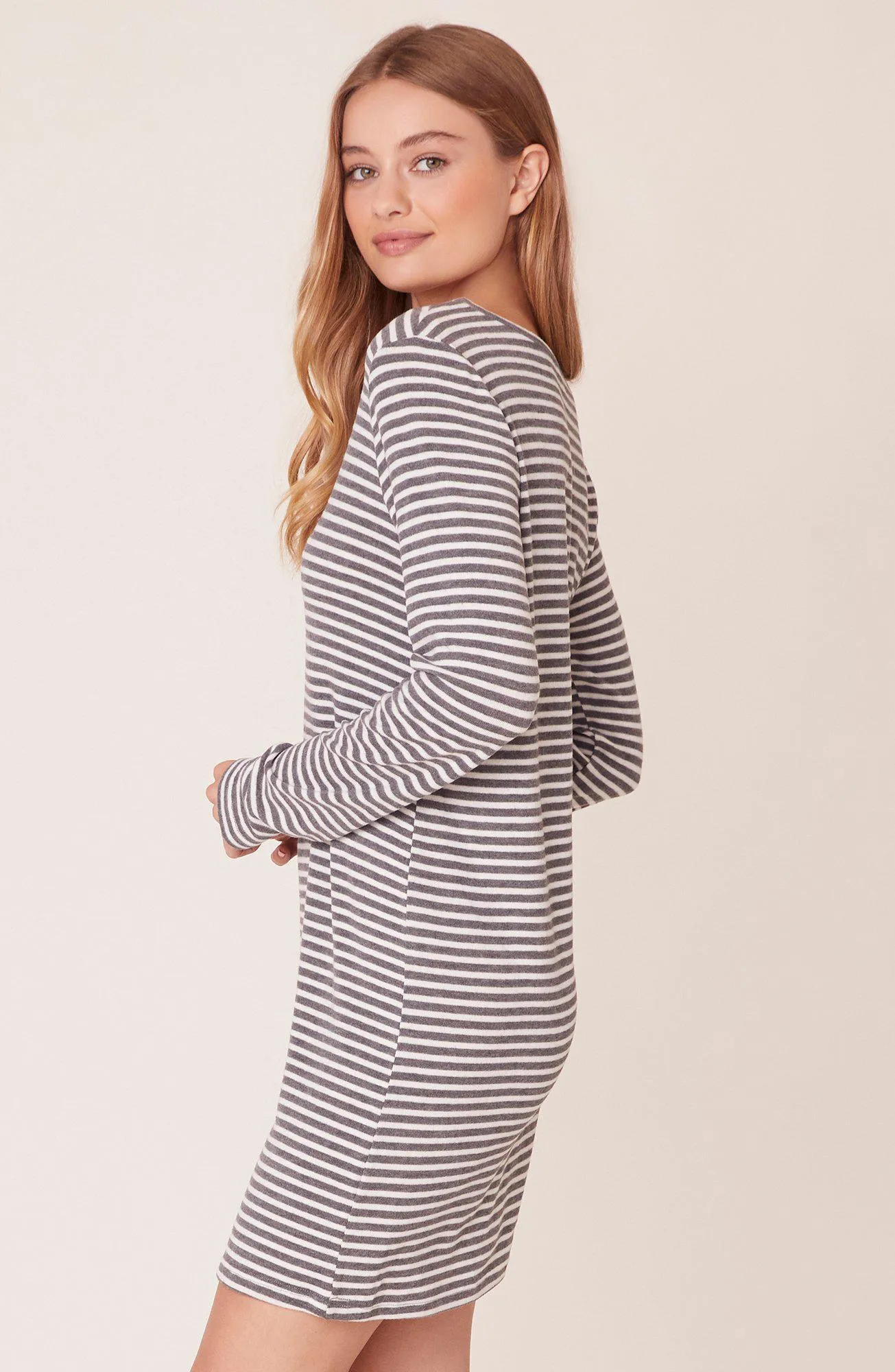 Jack Fireside Cuddle Striped Dress