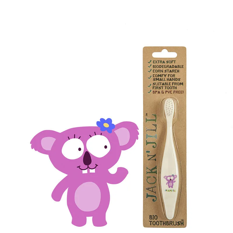 Jack N' Jill Natural Kids' Toothbrush - Koala