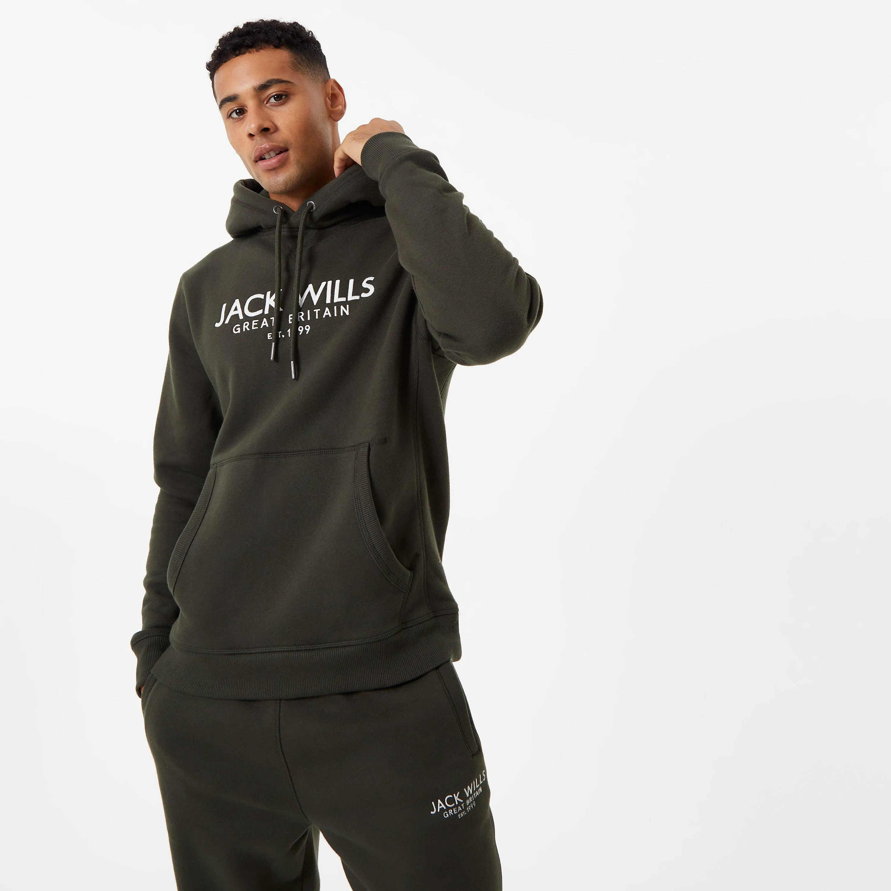 Jack Wills JW Batsford Logo Hoodie