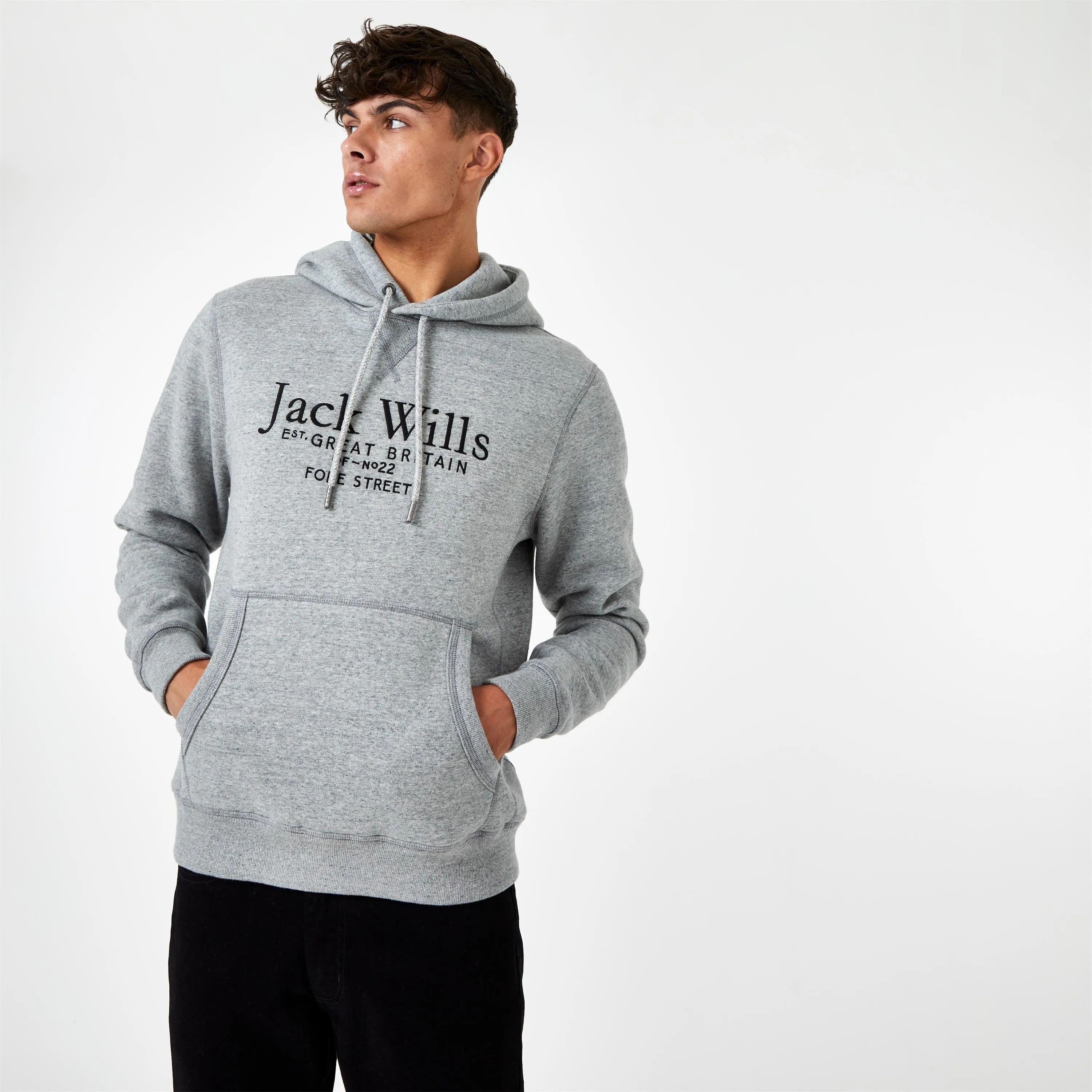 Jack Wills JW Batsford Logo Hoodie