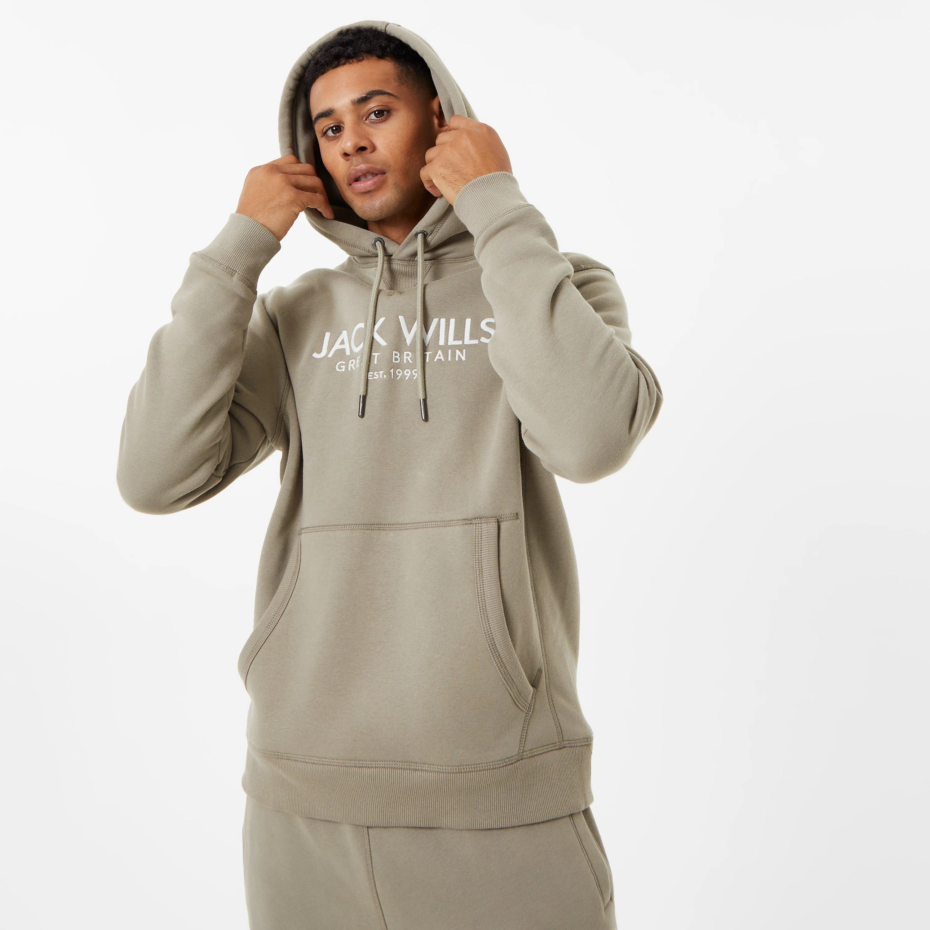 Jack Wills JW Batsford Logo Hoodie