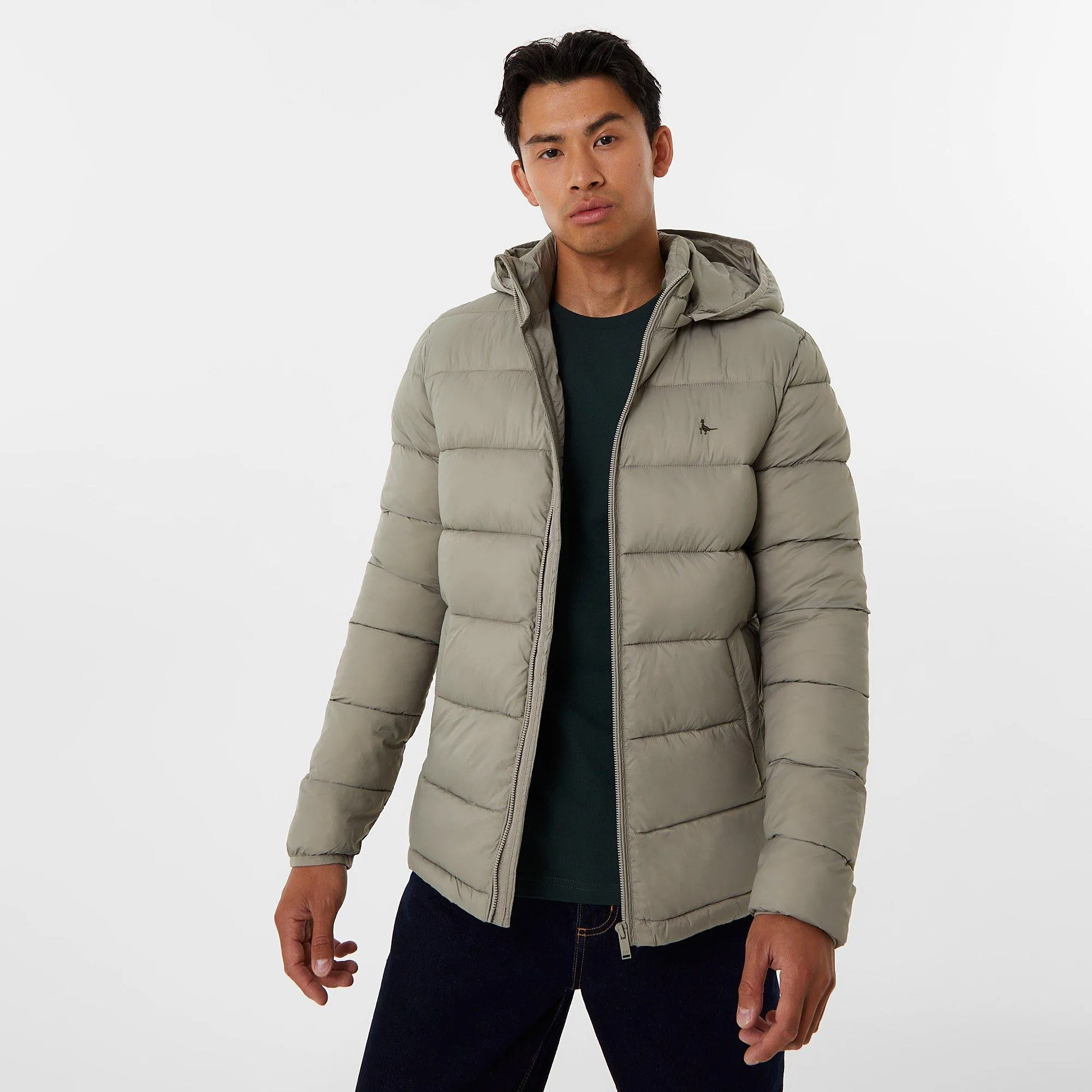 Jack Wills JW Kershaw Hooded Puffer Jacket