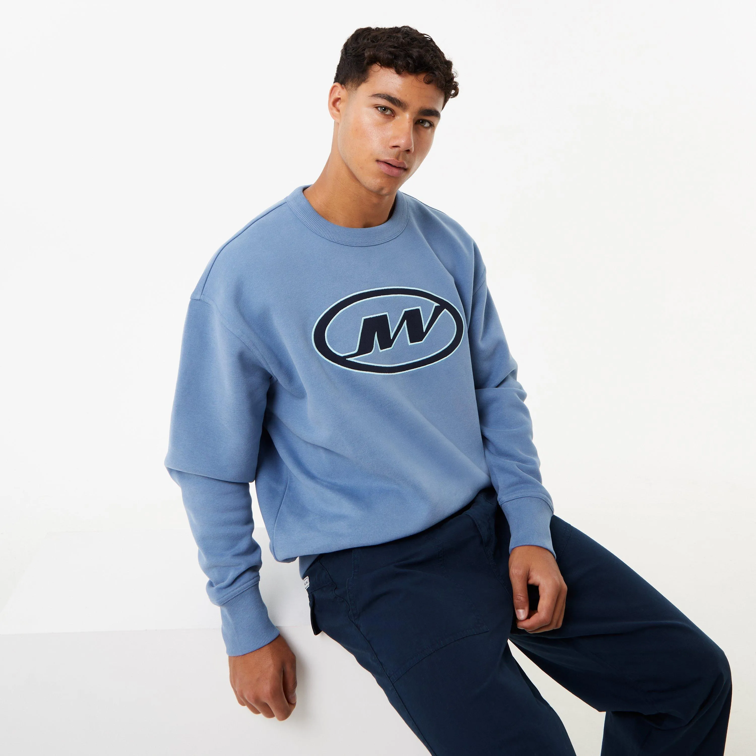 Jack Wills JW Oval Graphic Crew Sweater