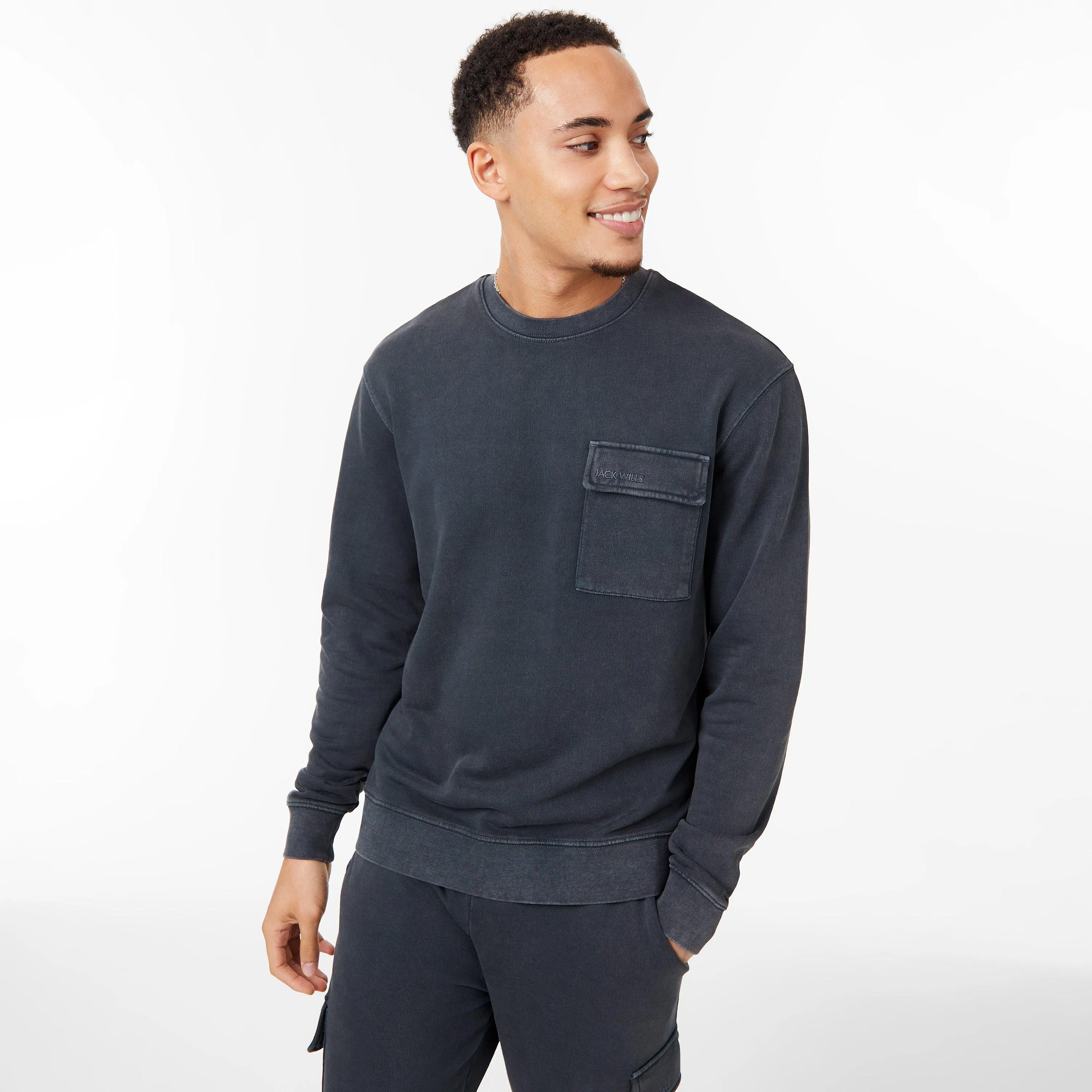 Jack Wills JW Pocket Crew Sweatshirt