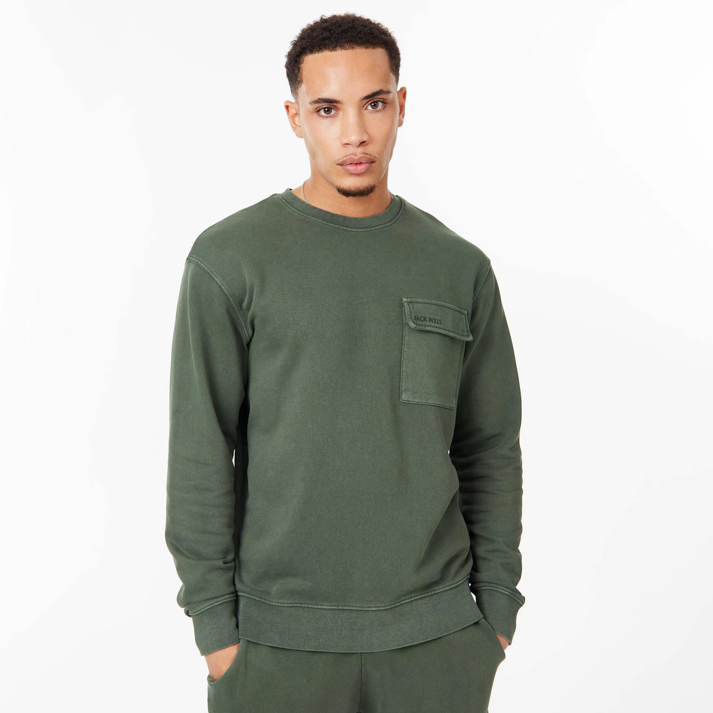 Jack Wills JW Pocket Crew Sweatshirt