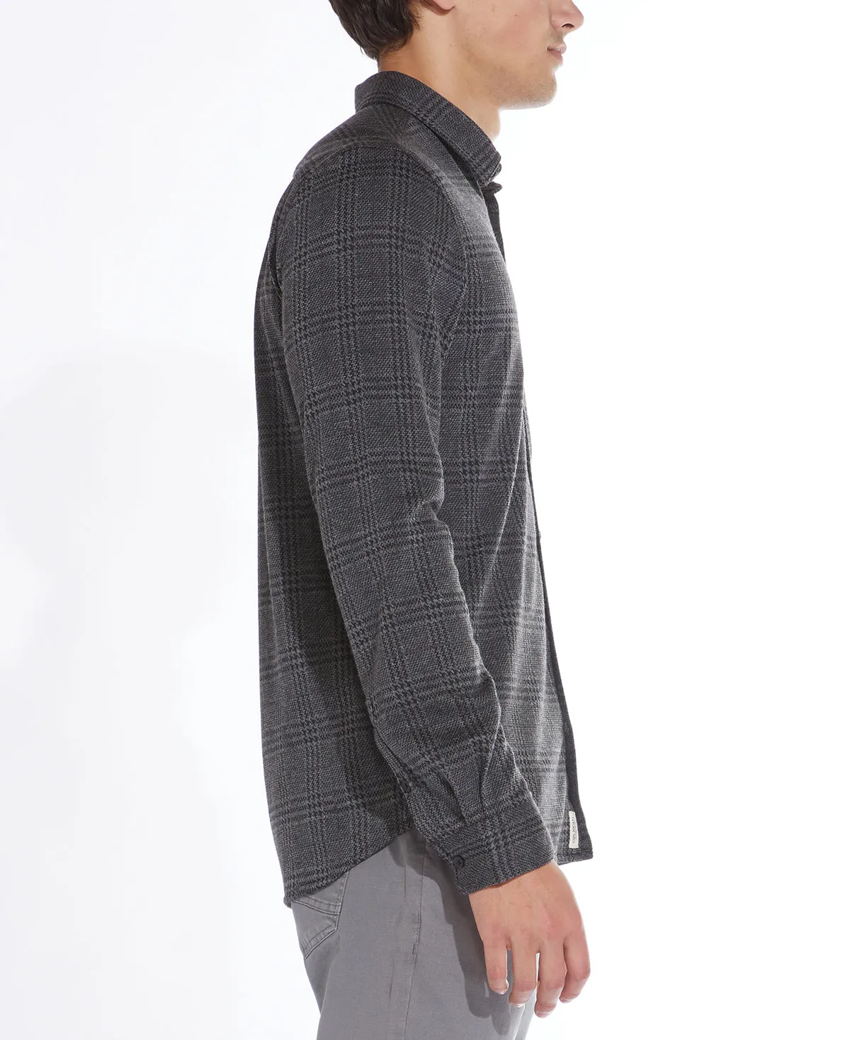 Jax Knit Shirt (Charcoal)