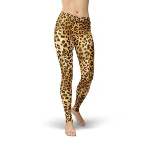 Jean Leopard Print Leggings