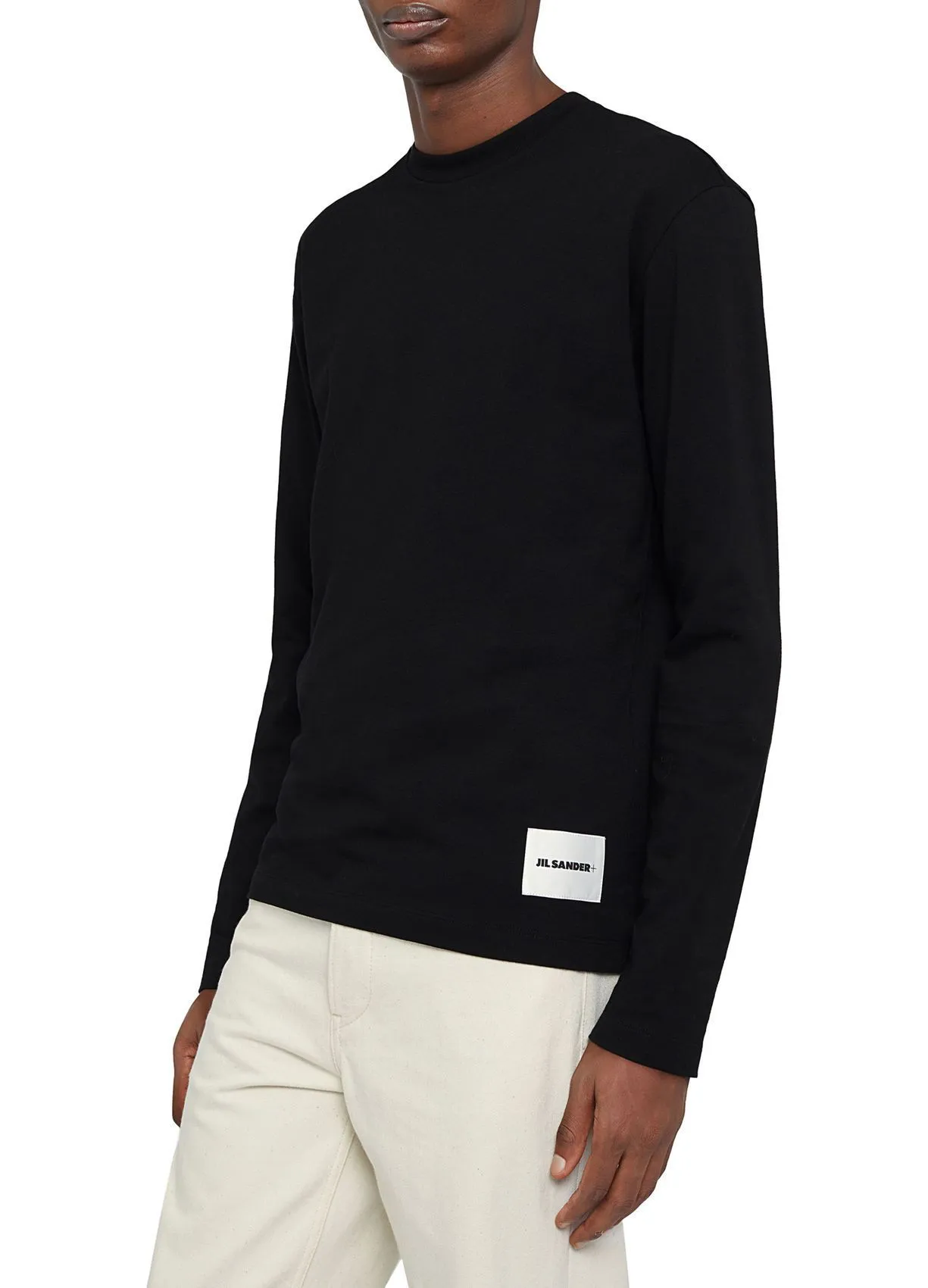 Jil Sander  |Crew Neck Pullovers Unisex Street Style Long Sleeves Plain