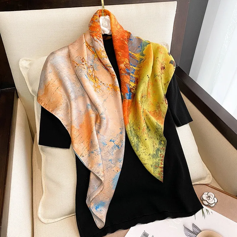 Lady Foulard 90cm Luxury Brand