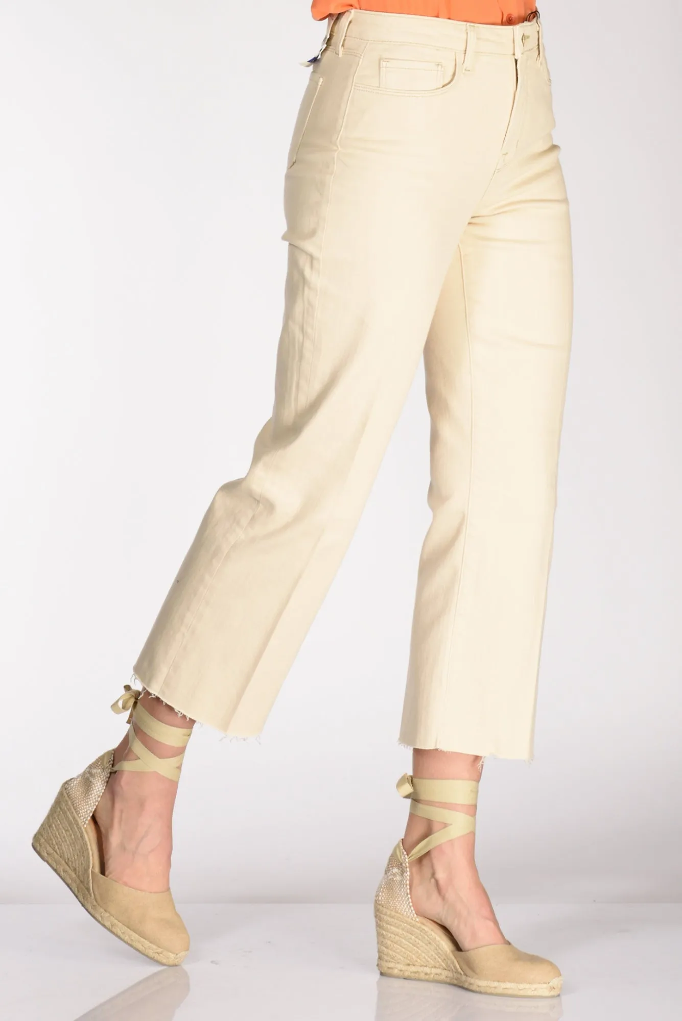 L'agence Jeans Wanda Beige Chiaro Donna