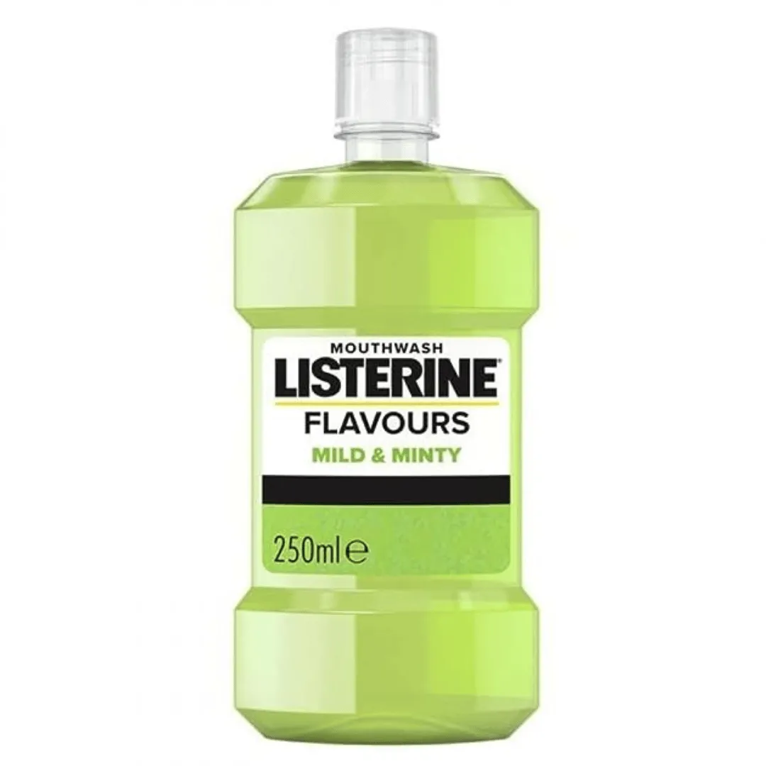 ListerineListerine Bain de Bouche Sans Alcool 250 ml Doux & Menthe