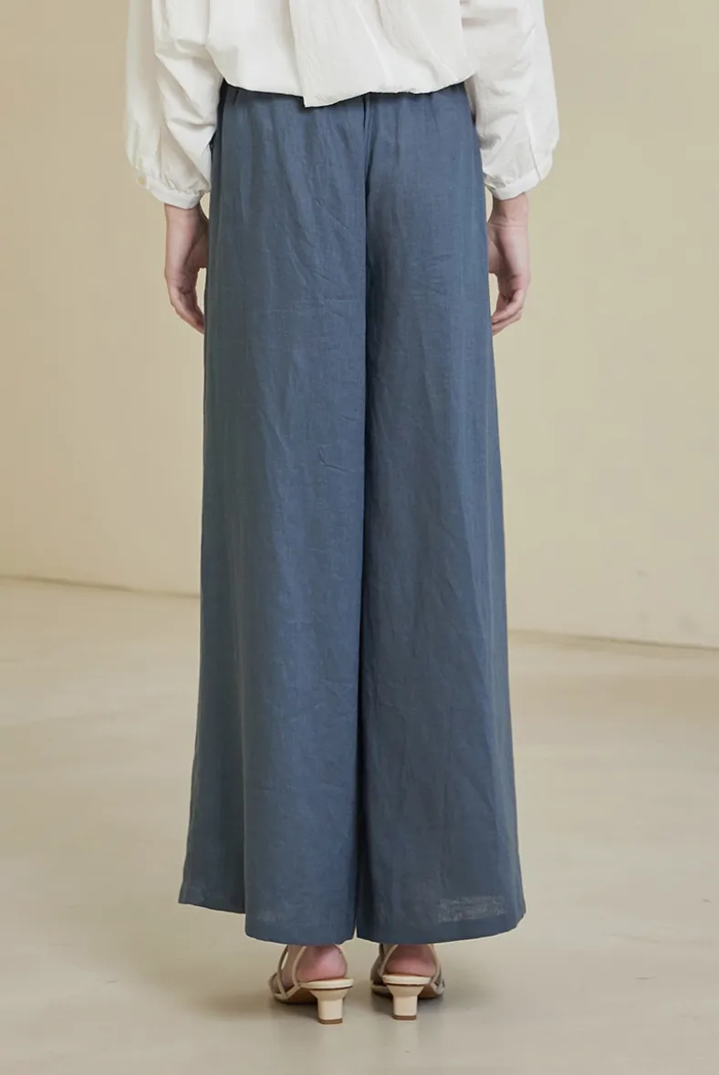 Long Line Linen Pant