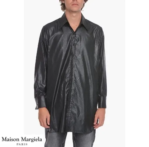 Maison Margiela  |Long Sleeves Plain Designers Shirts