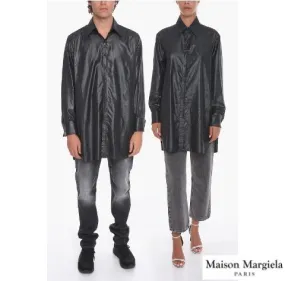 Maison Margiela  |Long Sleeves Plain Designers Shirts