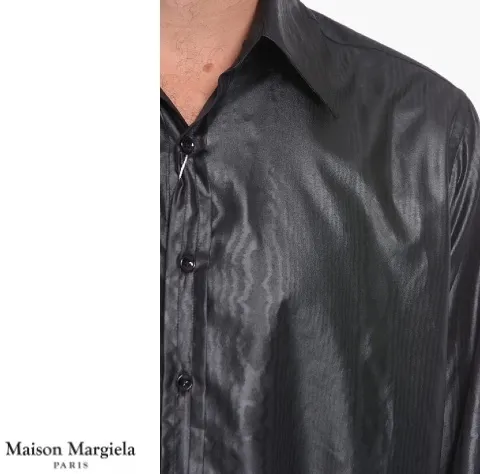 Maison Margiela  |Long Sleeves Plain Designers Shirts