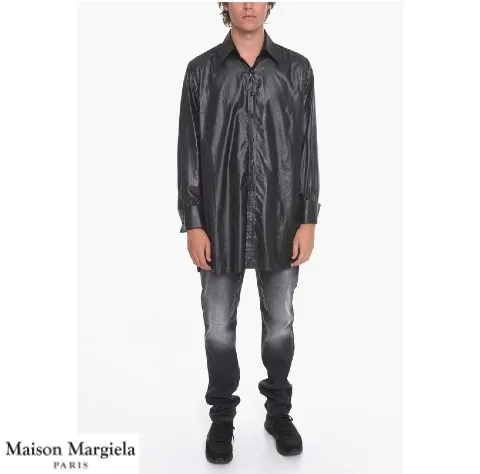 Maison Margiela  |Long Sleeves Plain Designers Shirts