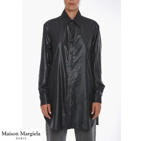 Maison Margiela  |Long Sleeves Plain Designers Shirts