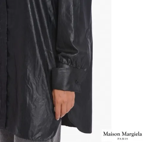 Maison Margiela  |Long Sleeves Plain Designers Shirts