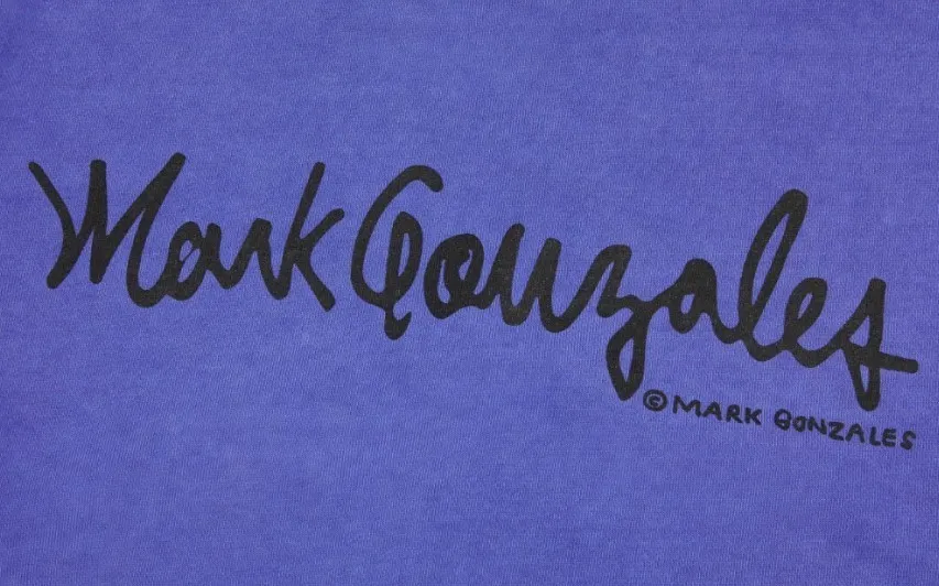 Mark Gonzales  |Unisex Street Style Long Sleeves Logo Sweatshirts