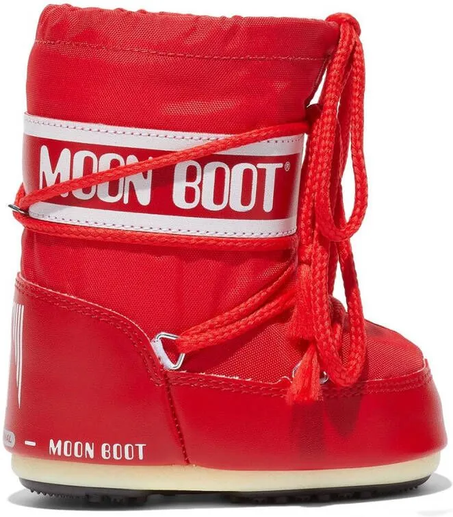 Moon Boot Kids Icon low snow boots Red