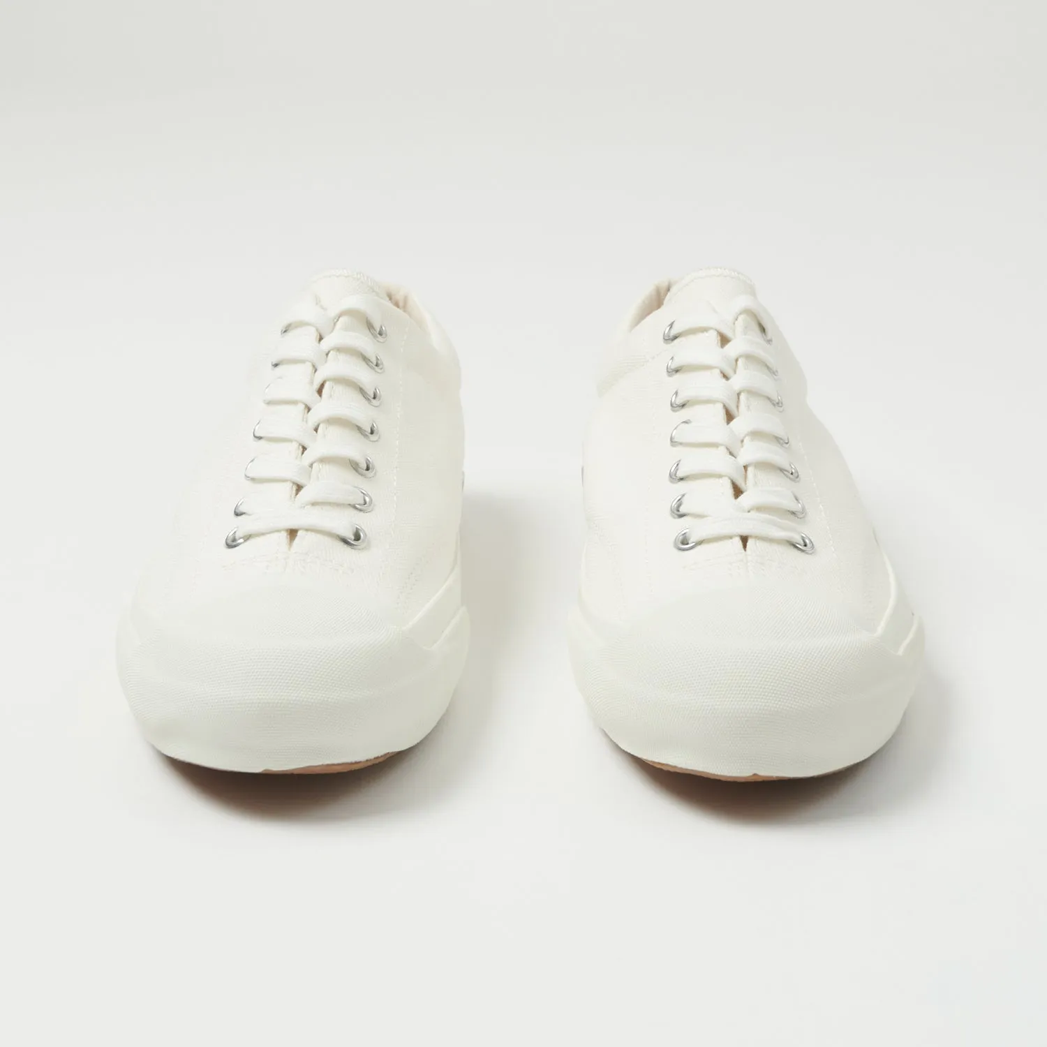 Moonstar Gym Court Canvas/Rubber Sneaker - White