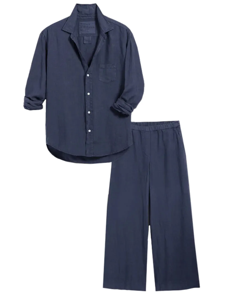 Navy Linen Tuscany Getaway Set