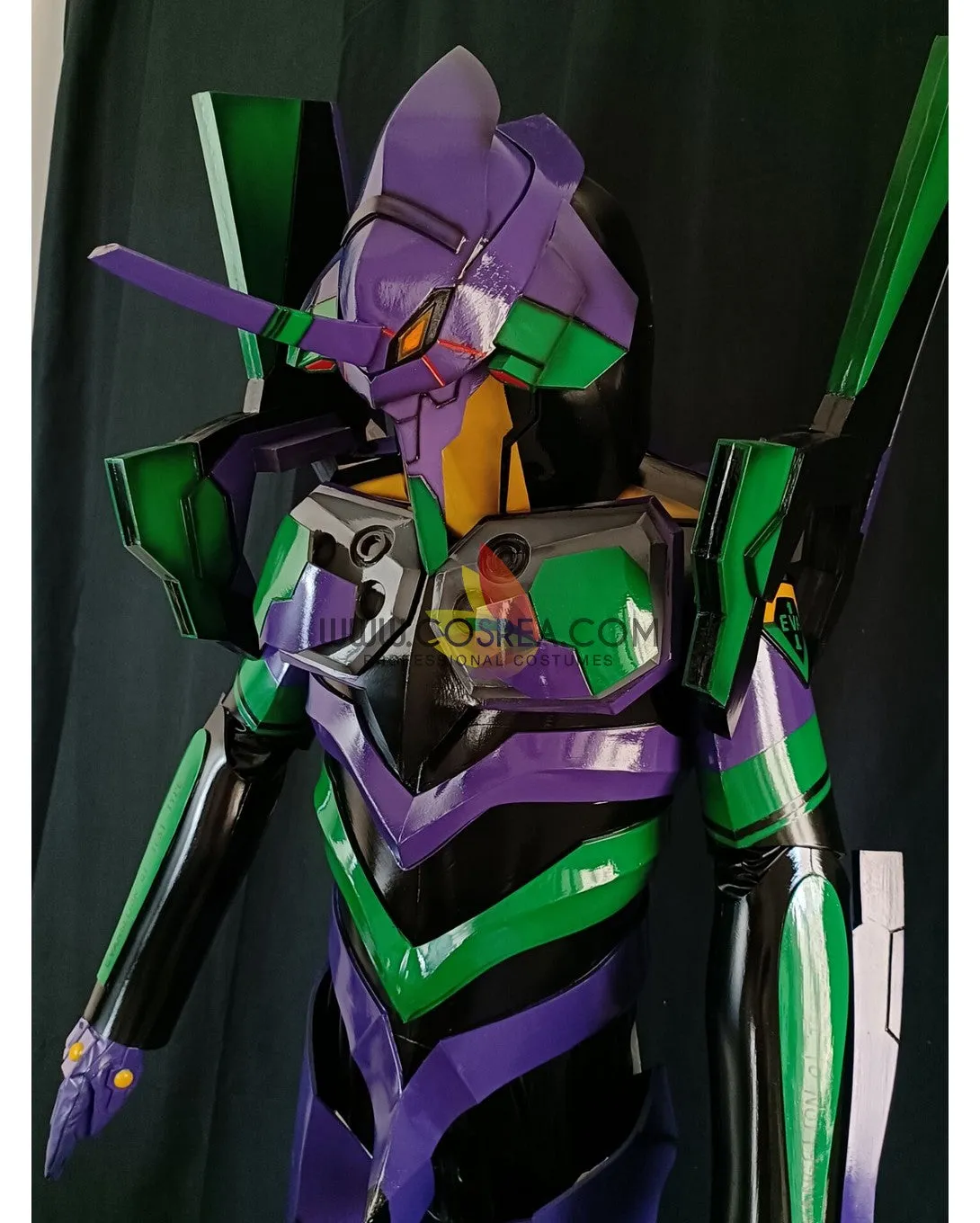 Neon Genesis Evangelion Unit 01 Custom Armor And Cosplay Costume