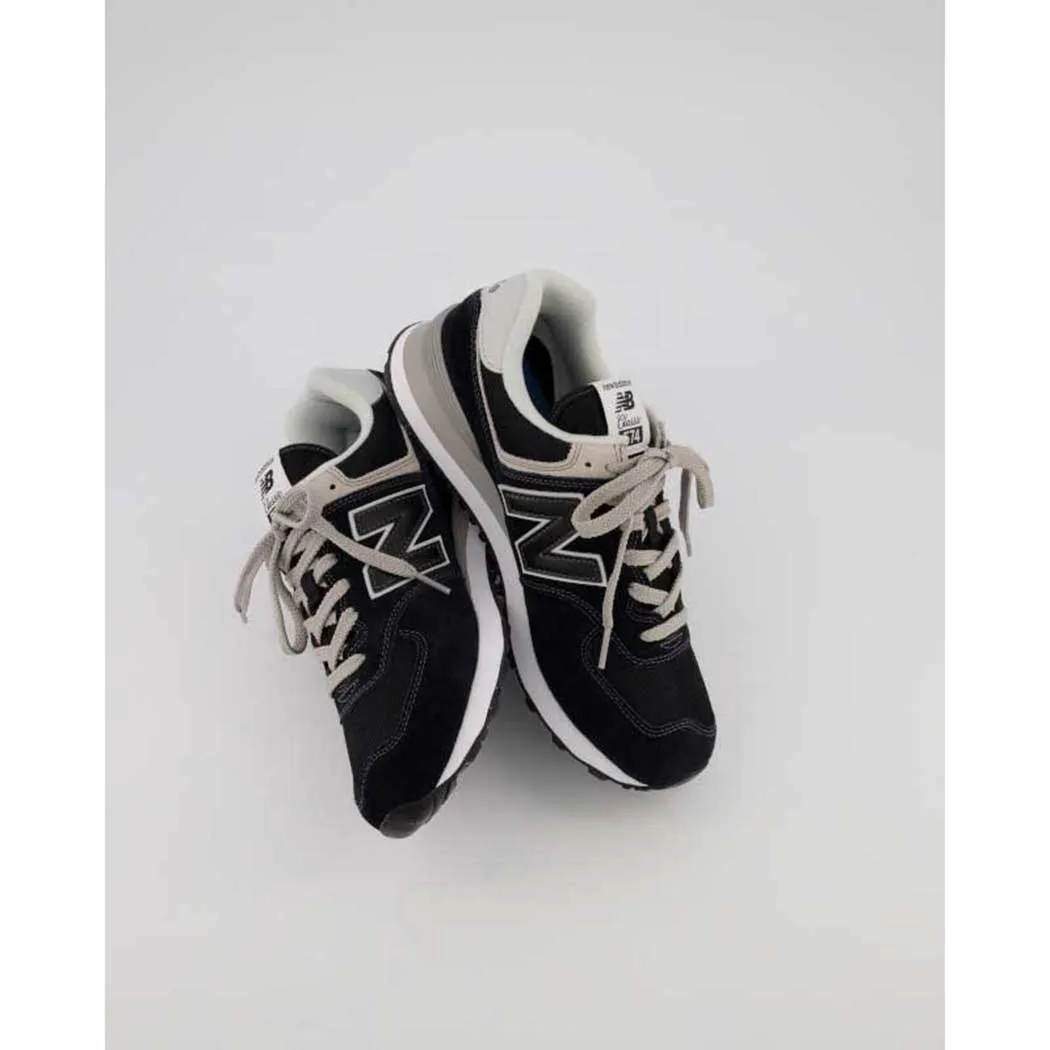 New Balance 574 Sneaker Black/ White (Men's)