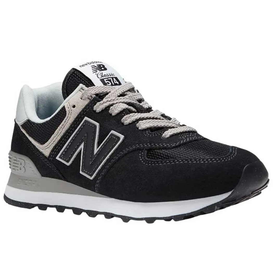 New Balance 574 Sneaker Black/ White (Women's)