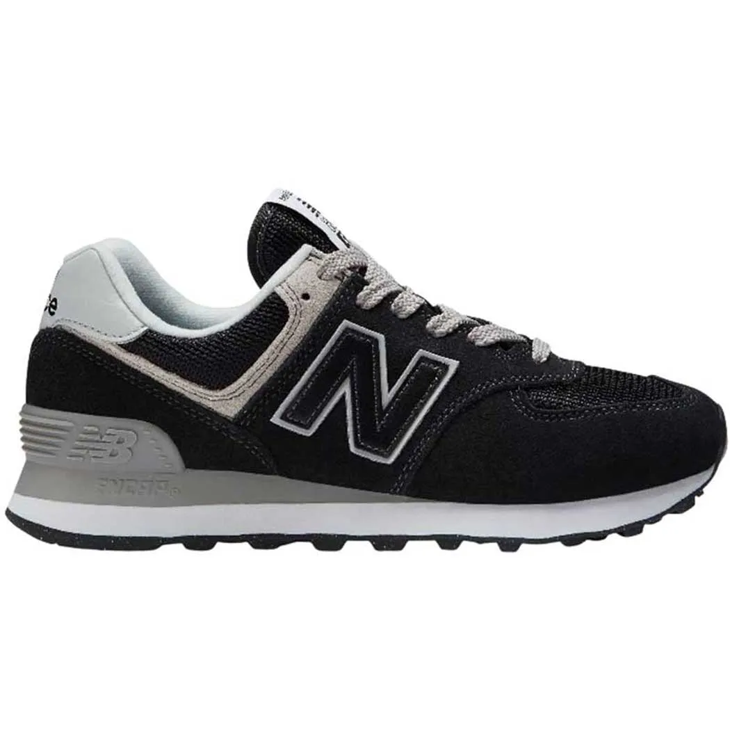 New Balance 574 Sneaker Black/ White (Women's)